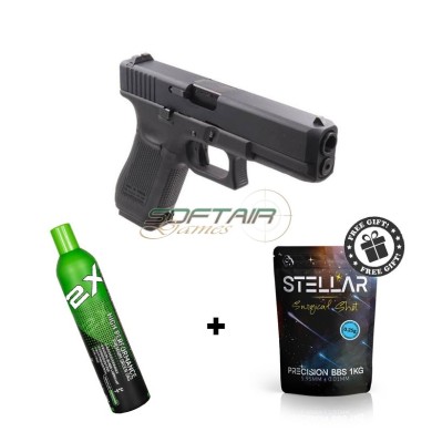 Gas Pistol G17 Gen 5 + Gas + FREE Perfect BB (sgw-bundle-03)