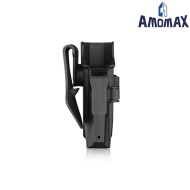 Fondina rigida per Glock 17/19 e CZ P10C con RED DOT Amomax (am-45155)