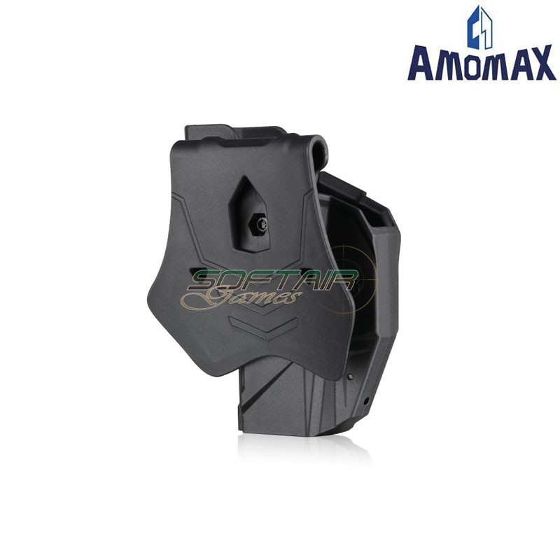 Fondina rigida per Glock 17/19 e CZ P10C con RED DOT Amomax (am-45155)