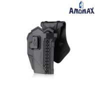 Rigid Holster for Glock 17/19 and CZ P10C with RED DOT Amomax (am-45155)