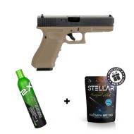 Gas Pistol G17 Gen 4 + Gas + FREE Perfect BB (sgw-bundle-04) Gas Pistol G17 Gen 4 + Gas + FREE Perfect BB (sgw-bundle-04)