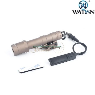 Flashlight M600B sf mini scout single pressure pad DARK EARTH wadsn (wd04037-de-lo)