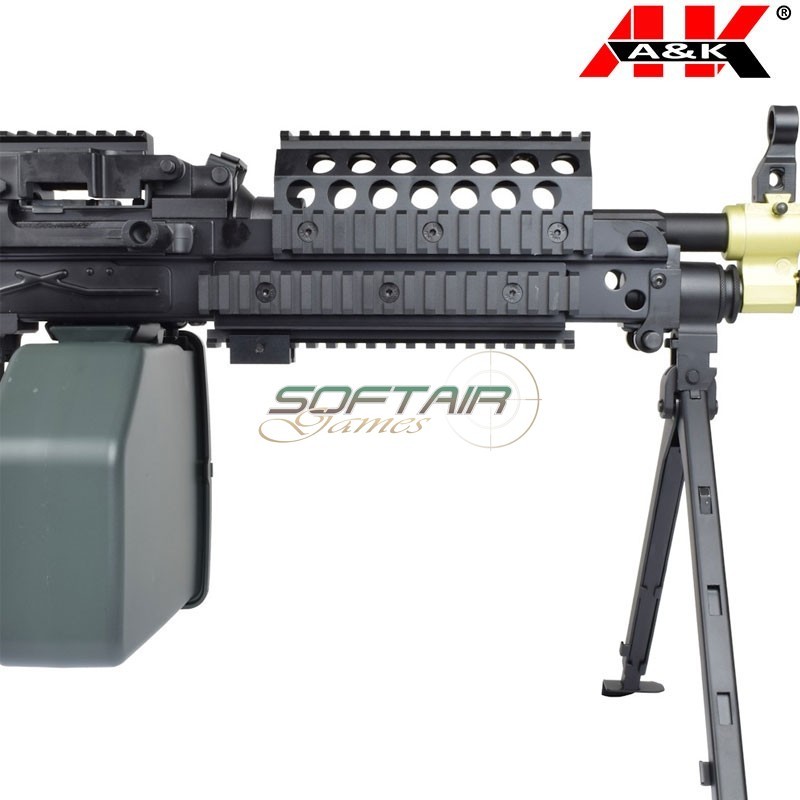 Mitragliatrice Elettrica New Gen. Mk46 Mod 0 BLACK A&K (mk46)