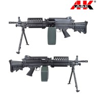 Mitragliatrice Elettrica Mk46 Mod 0 Polymer V. BLACK A&K (mk46p)