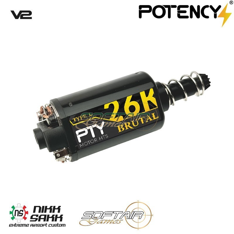 Motore albero lungo 26K Brutal™ V2 NS/SG Potency® (PTY-L26K) Motore albero lungo 26K Brutal™ V2 NS/SG Potency® (PTY-L26K)