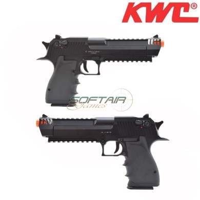 Co2 pistol semi/full auto desert eagle l6 mk xix .50ae black kwc (kw-del6)