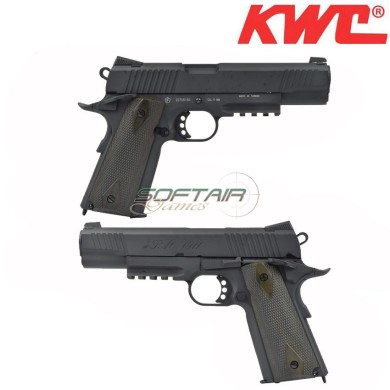 Blowback Co2 Pistol 1911 Tactical Series Black KWC (Kw-1911tacb)