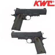 Blowback Co2 Pistol 1911 Tactical Series Black KWC (Kw-1911tacb) Blowback Co2 Pistol 1911 Tactical Series Black KWC (Kw-1911tacb)