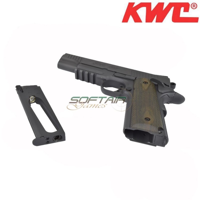 Blowback Co2 Pistol 1911 Tactical Series Black KWC (Kw-1911tacb)