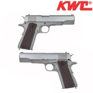 Blowback Co2 Pistol 1911 Tactical Series Silver KWC (Kw-1911tacs) Blowback Co2 Pistol 1911 Tactical Series Silver KWC (Kw-1911tacs)