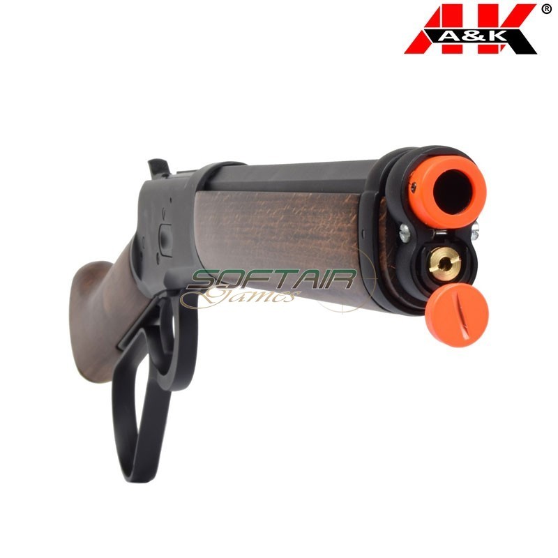Gas rifle Winchester M1873 Real Wood A&K (1873B)