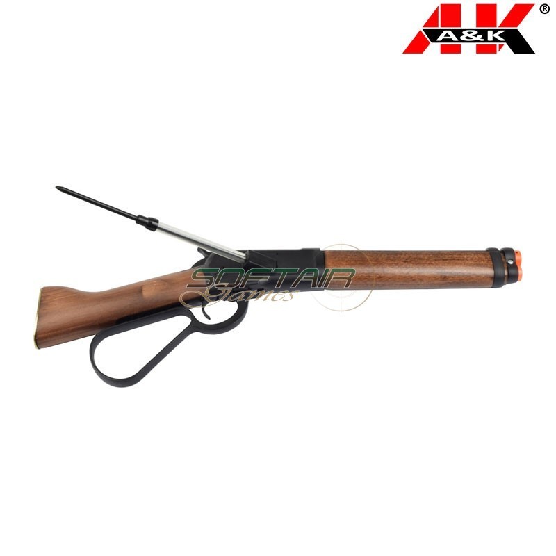 Gas rifle Winchester M1873 Real Wood A&K (1873B)