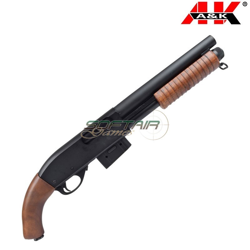Shotgun rifle M870 Real Wood A&K (9870)