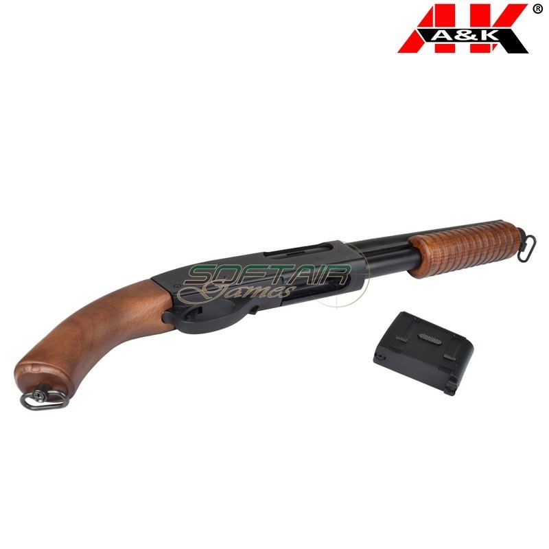 Shotgun rifle M870 Real Wood A&K (9870)