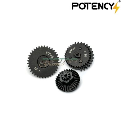 ELITE GEAR 16:1 Gear Set Potency® (PTY-EG161)