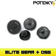 KIT ingranaggi ELITE GEAR 18:1 + DSG Potency® (PTY-KITDSG18) KIT ingranaggi ELITE GEAR 18:1 + DSG Potency® (PTY-KITDSG18)