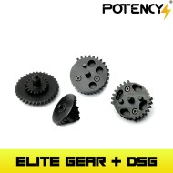 KIT ingranaggi ELITE GEAR 16:1 + DSG Potency® (PTY-KITDSG16) KIT ingranaggi ELITE GEAR 16:1 + DSG Potency® (PTY-KITDSG16)