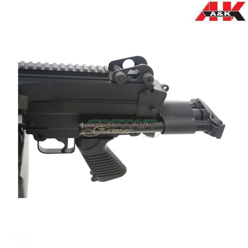 Mitragliatrice Elettrica M249 Para Full Metal DARK EARTH A&K (M249-PARAT)
