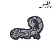 Patch PVC SCORPION WOLF GREY Agilite (8124GRY1SZ) Patch PVC SCORPION WOLF GREY Agilite (8124GRY1SZ)