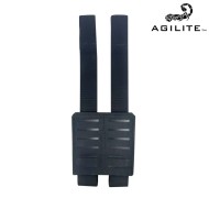 PINCER™ Pistol Double Pouch BLACK Agilite (8049blk1sz)