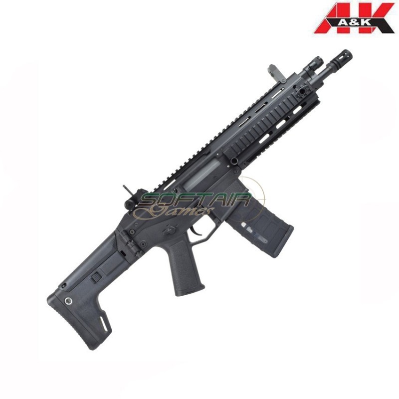 Electric Rifle Aeg Masada 3 Ris Black A&k ( ak-msd3-b)