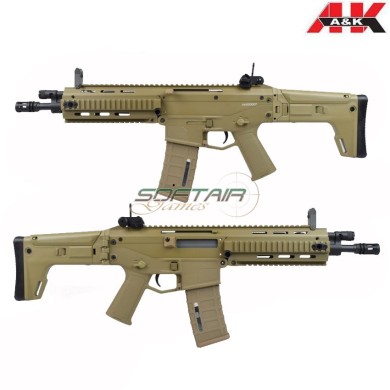 Electric Rifle Aeg Masada 3 Ris Dark Earth A&k ( ak-msd3-t)