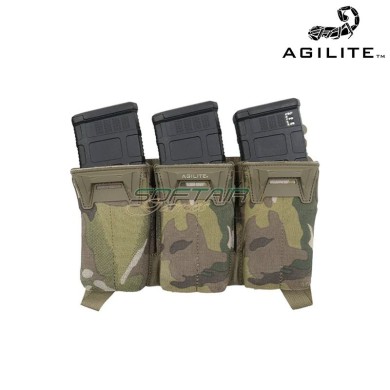 PINCER PLACARD™ MULTI-CALIBER Triple Mag Pouch MULTICAM Agilite (8038.1mtc1sz)