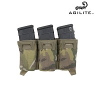 PINCER PLACARD™ MULTI-CALIBER Triple Mag Pouch RANGER GREEN