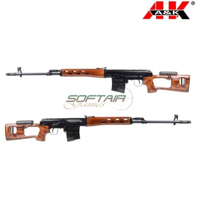 Dragunov Svd Aeg Real Wood Full Metal A&k(svd-sp)