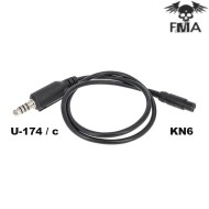 Cable U-174 for headset FCS AMP FMA (fma-tb1372-amp-u174) Cable U-174 for headset FCS AMP FMA (fma-tb1372-amp-u174)