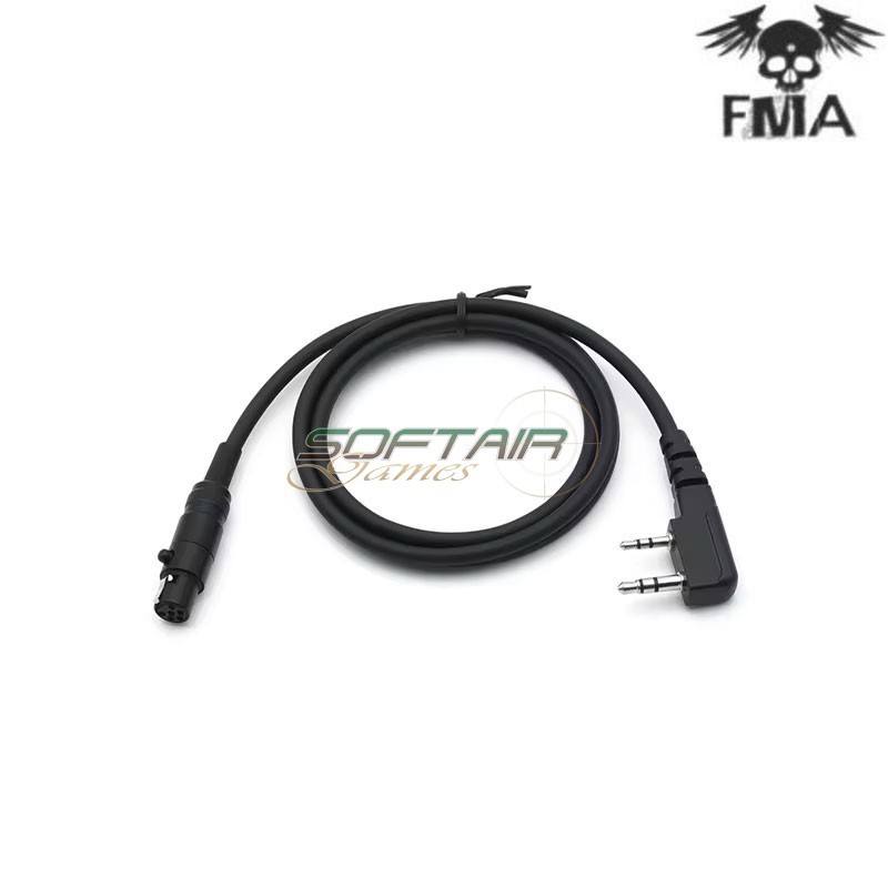 Cavo KN6 / Kenwood per PTT FCS AMP FMA (fma-tb-fcs-017-bk) Cavo KN6 / Kenwood per PTT FCS AMP FMA (fma-tb-fcs-017-bk)