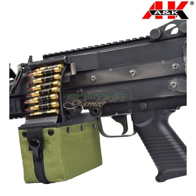 Fucile Elettrico MK46 EVO Battle Worn Nero A&K  (mk46bwb)