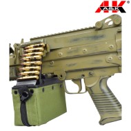 Fucile Elettrico MK46 EVO Battle Worn Dark Eart A&K (mk46bwt)