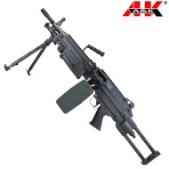 Electric Rifle M249 Para Polymer Version BLACK A&K (m249-parap)