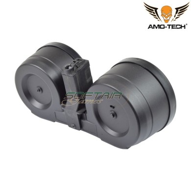 Electric magazine 2500bb nuts black for mp5 series amo-tech® (amt-js-nuts-bk)