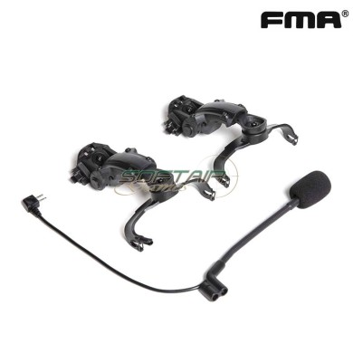 Adattatore elmetto COM-AMP mount per COMTAC II o III - BLACK FMA (fma-tb1443-bk) Adattatore elmetto COM-AMP mount per COMTAC II o III - BLACK FMA (fma-tb1443-bk)