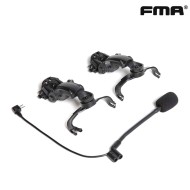 Adattatore elmetto COM-AMP mount per COMTAC II o III - BLACK FMA (fma-tb1443-bk) Adattatore elmetto COM-AMP mount per COMTAC II o III - BLACK FMA (fma-tb1443-bk)