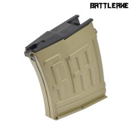 Caricatore monofilare 70bb per SVD DARK EARTH Battleaxe (19B TN)