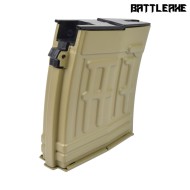 Caricatore monofilare 70bb per SVD DARK EARTH Battleaxe (19B TN)