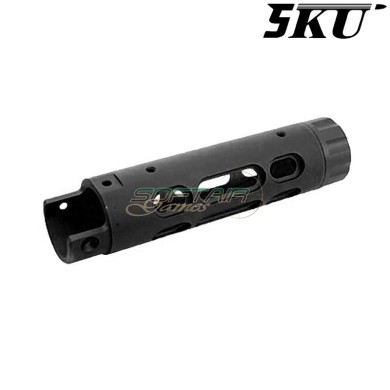 Outer Barrel BLACK Type B for AAP-01 pistol 5KU (5ku-abaap-008-bk)
