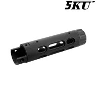 Outer Barrel BLACK Type B for AAP-01 pistol 5KU (5ku-abaap-008-bk)