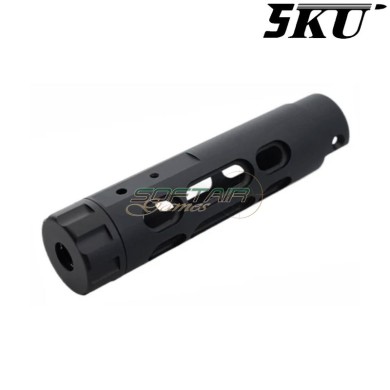 Outer Barrel BLACK Type B for AAP-01 pistol 5KU (5ku-abaap-008-bk)