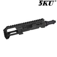 Carbine Kit Type-A BLACK for AAP-01 5KU (5ku-abaap-018-bk)