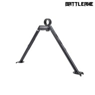 Bipiede pieghevole ed estensibile per serie m249 NERO BATTLEAXE (01-6a)