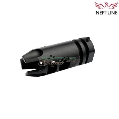 Flash hider 14mm CCW BLACK VG6 Epsilon 556 style Neptnue (nte-241-bk)