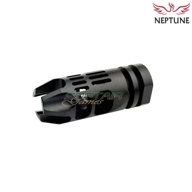 Flash hider 14mm CCW BLACK VG6 Epsilon 556 style Neptnue (nte-241-bk)