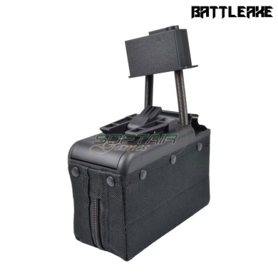 Electric magazine 2000 Caricatore elettrico 2000 BBS for m249 BLACK BATTLEAXE (d249bk)