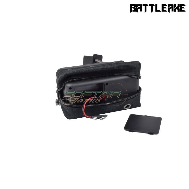 Caricatore elettrico 2000 BBS per m249 NERO BATTLEAXE (d249bk)