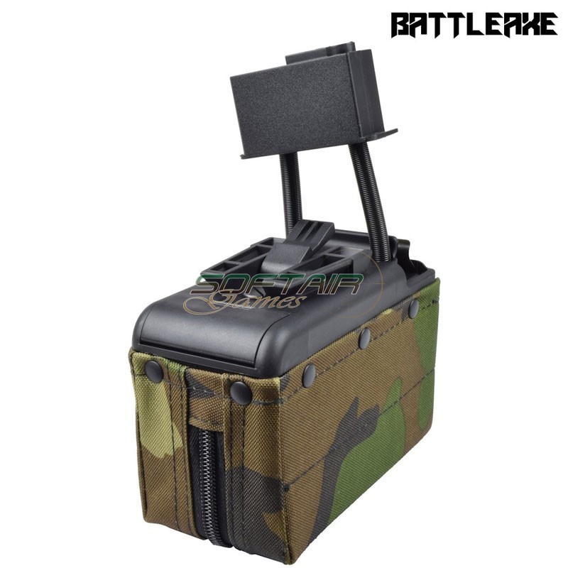 Electric magazine 2000 BBS for m249 WOODLAND BATTLEAXE (D249MC)