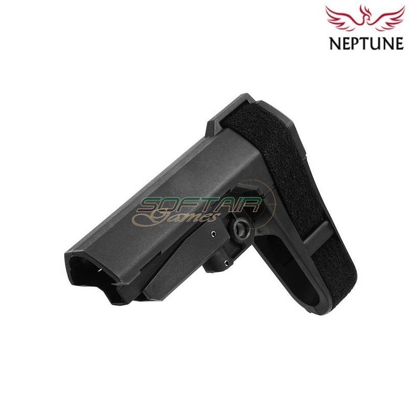 Stabilizing Brace Style Stock BLACK Neptune (nte-227-bk) Stabilizing Brace Style Stock BLACK Neptune (nte-227-bk)